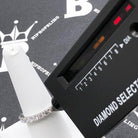 Eternity Band 3MM VVS Moissanite Ring .925 Sterling Silver 6 HipHopBling
