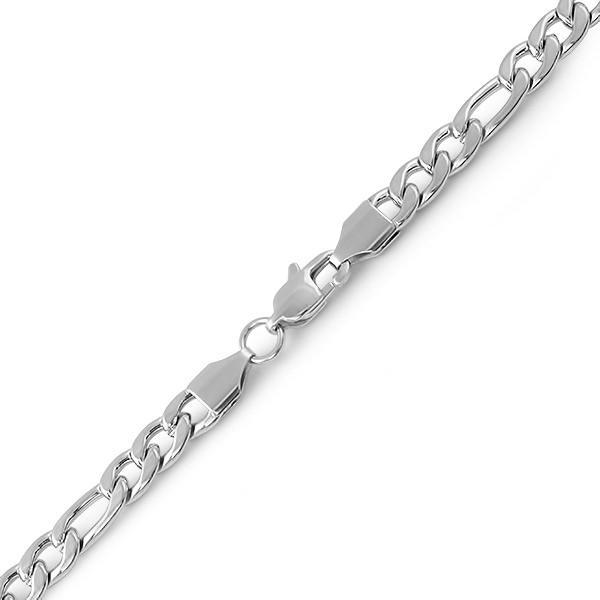Figaro Stainless Steel Bracelet 6MM HipHopBling