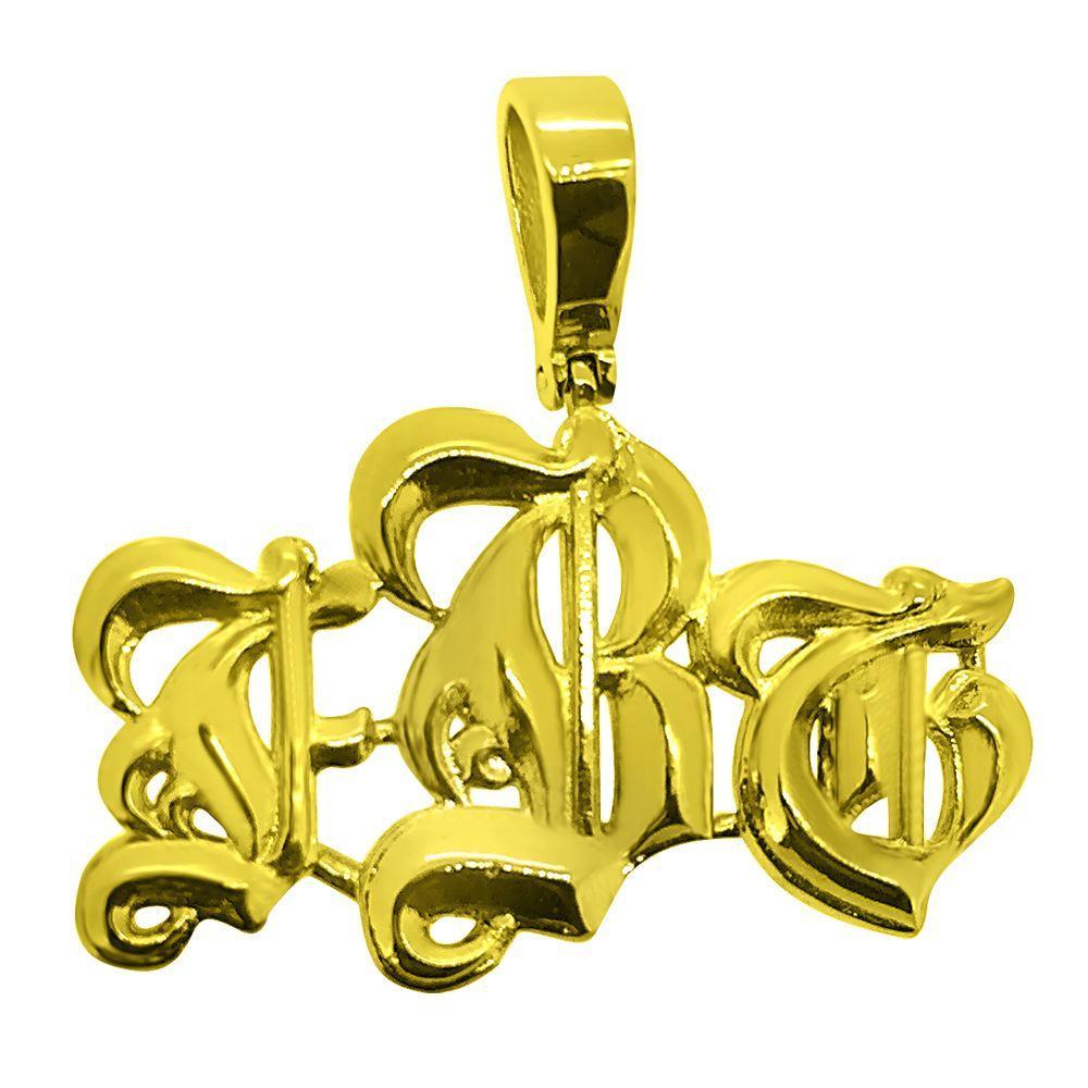 Flesh n Bone Global Gold Mini Pendant Pendant Only HipHopBling