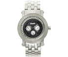 Floating Black Dial JoJino Diamond Watch .25cttw HipHopBling