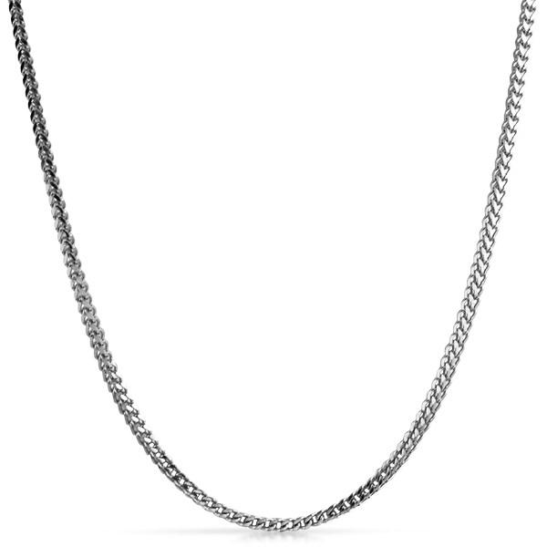 Franco Chain 2.5MM Stainless Steel 18" HipHopBling