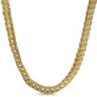 Franco CZ 8MM Wide Gold Bling Bling Chain 18" HipHopBling