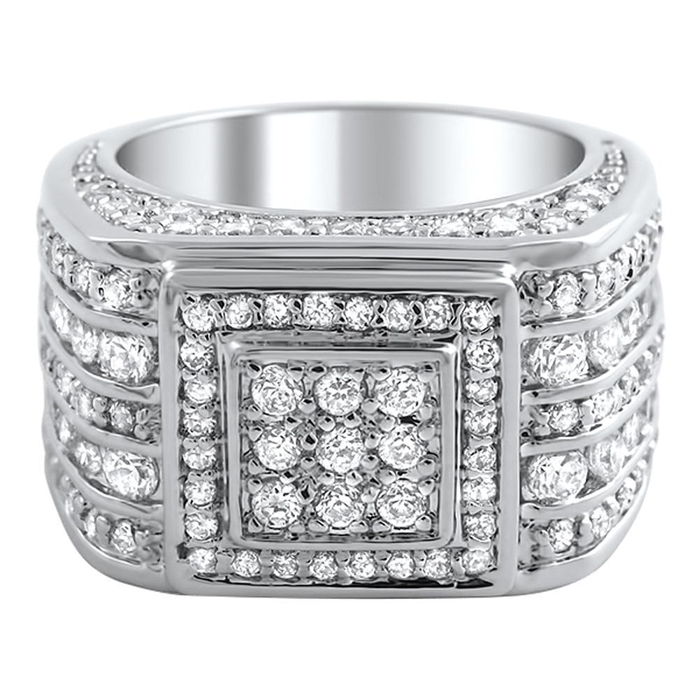Godfather Custom CZ Bling Bling Ring 7 HipHopBling