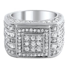 Godfather Custom CZ Bling Bling Ring 7 HipHopBling