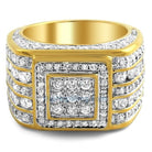 Godfather Gold Custom CZ Bling Bling Ring 7 HipHopBling