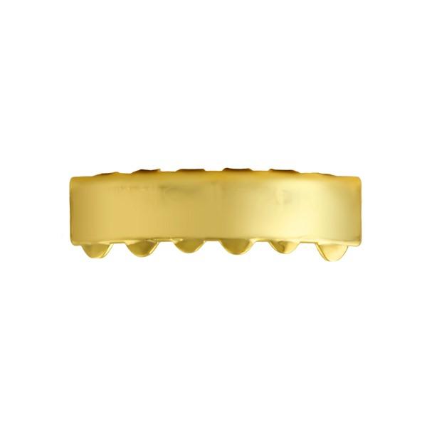 Gold Bar Grillz Bottom HipHopBling