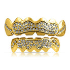 Gold Bling Bling Custom Hip Hop Grillz Set HipHopBling