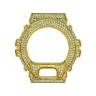 Gold CZ Stainless Steel Bezel Case For Casio G Shock DW6900 HipHopBling