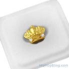 Gold King Crown Cap Tooth Grillz HipHopBling