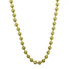 Gold Moon Cut Chain 3MM .925 Sterling Silver 30 Inches HipHopBling