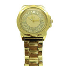 Gold Unique Bezel Fashion Hip Hop Watch HipHopBling