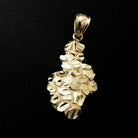 Golden Nugget DC 10K Yellow Gold Pendant HipHopBling