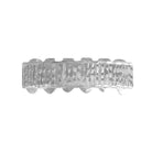 Grillz Diamond Cut Bar Teeth Bottom HipHopBling