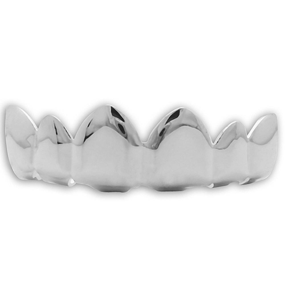 Grillz Platinum Teeth Custom Style HipHopBling
