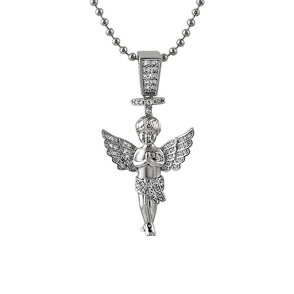 Halo Angel Bling Bling Micro Pendant Pendant Only HipHopBling