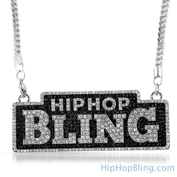 Hip Hop Bling Logo Pendant & Chain HipHopBling