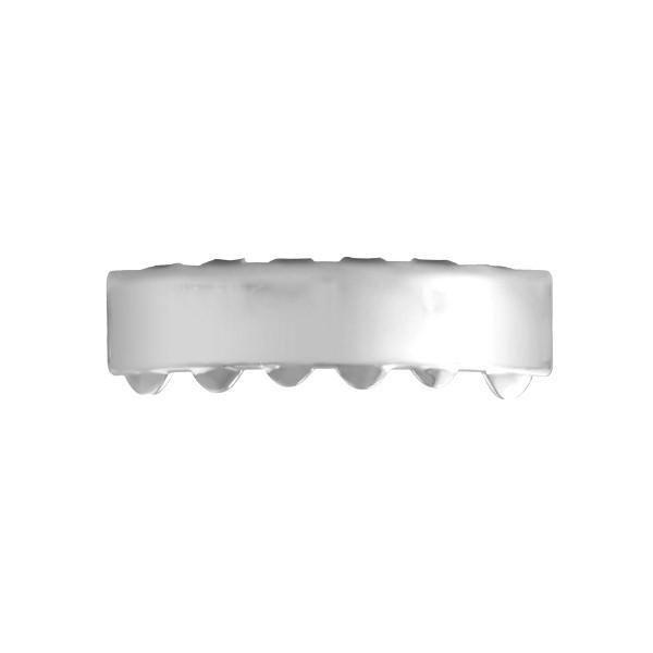 Hip Hop Grillz Bar Rhodium Bottom HipHopBling