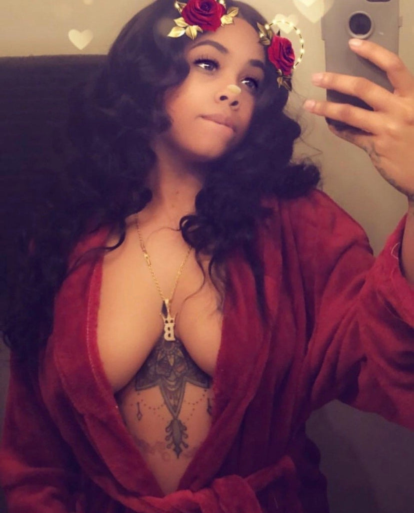 HipHopBling Classic Logo Pendant in Gold HipHopBling