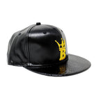 HipHopBling Crown Logo Leatherette Snapback Hat HipHopBling