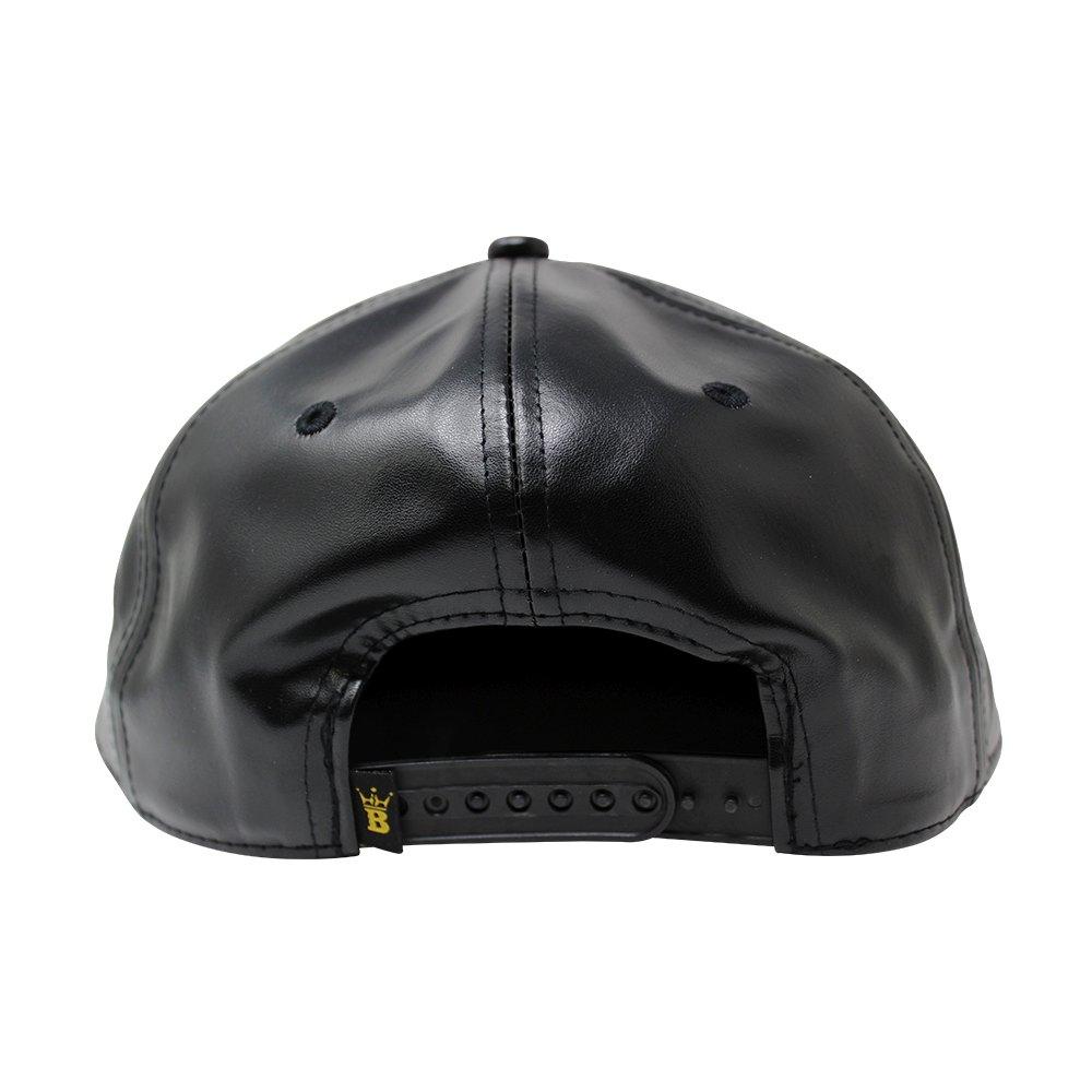 HipHopBling Crown Logo Leatherette Snapback Hat HipHopBling