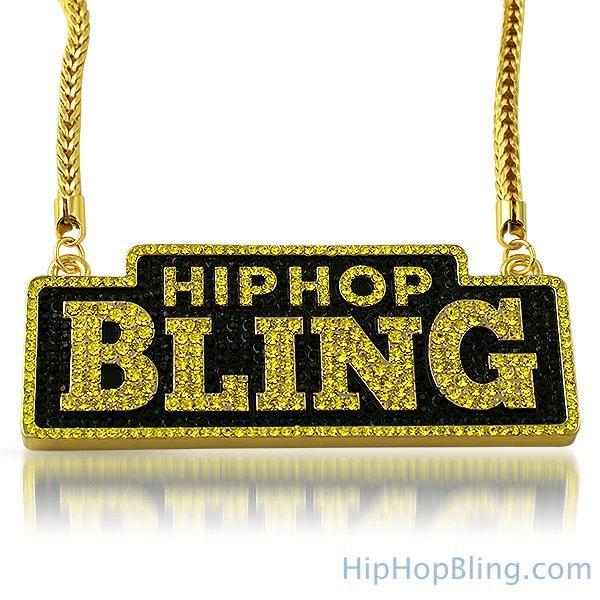 Hiphopbling New Logo Lemonade Bling Chain Free Franco Chain HipHopBling