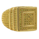 Ice Stacked Lemonade CZ Micro Pave Iced Out Ring 7 HipHopBling
