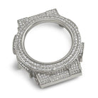 Icey CZ Custom Rhodium Bezel for Casio G Shock GA110 HipHopBling