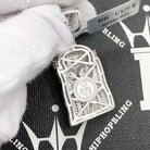 Jesus Baguette VVS Moissanite Pendant 4.77cttw .925 Sterling Silver HipHopBling