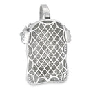 Jesus Piece VVS Moissanite Pendant 11.10cttw .925 Sterling Silver HipHopBling