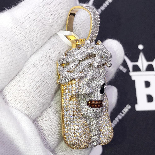 Real Hip Hop 14k Rose Gold Over 925 Sterling Silver Jesus Piece CZ Pendant Iced 26744.1664371289 Real Hip Hop 14k Rose Gold Over 925 Sterling Silver Jesus Piece CZ Pendant Iced 26744.1664371289