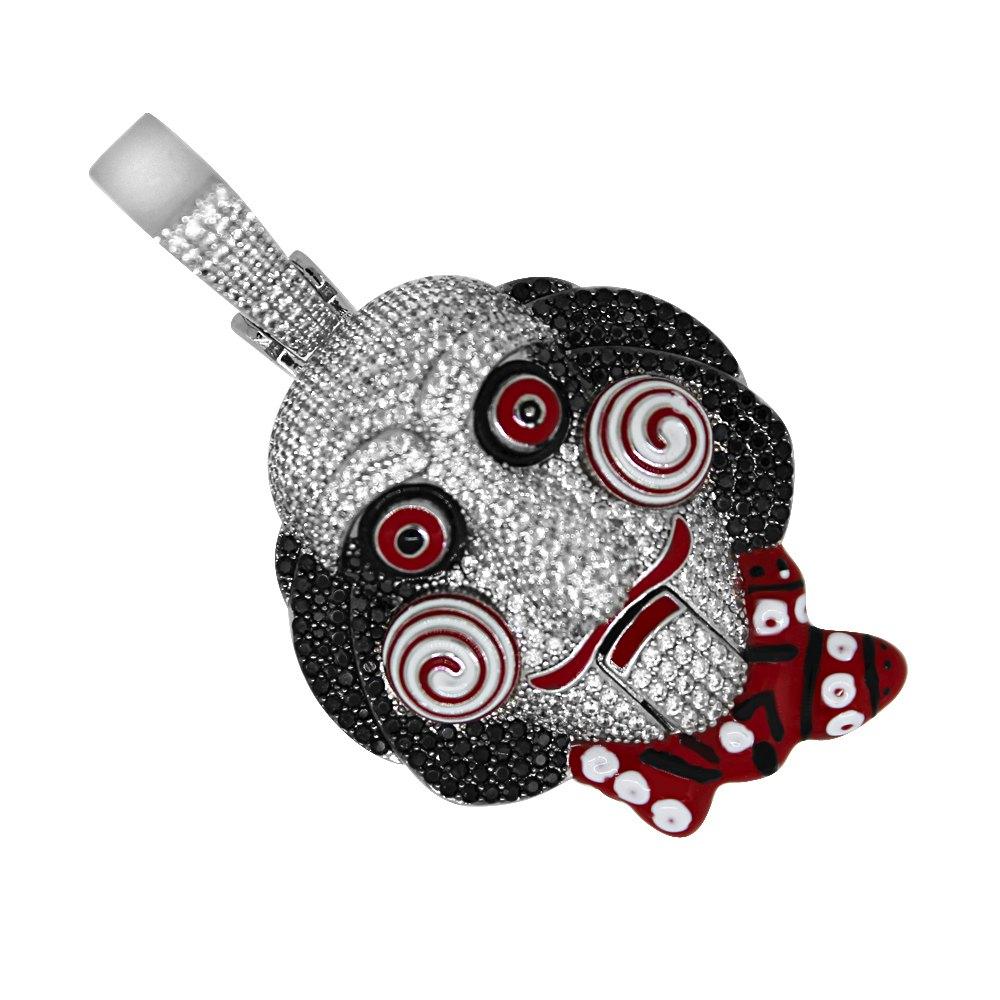 Jigsaw Pendant CZ Detailed Limited Edition Piece HipHopBling