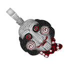 Jigsaw Pendant CZ Detailed Limited Edition Piece HipHopBling