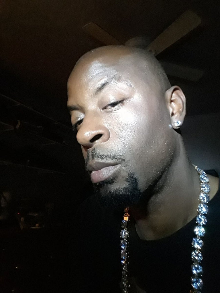 Jumbo 20MM Gold Steel CZ Tennis Chain 20" HipHopBling