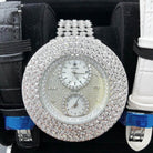 Jumbo King 2.00cttw Diamond Hip Hop IceTime Watch White Gold HipHopBling