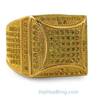 Kite Box Bling Bling Lemonade CZ Micro Pave Ring 7 HipHopBling