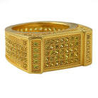 Lemonade Bar CZ Bling Bling Ring 7 HipHopBling
