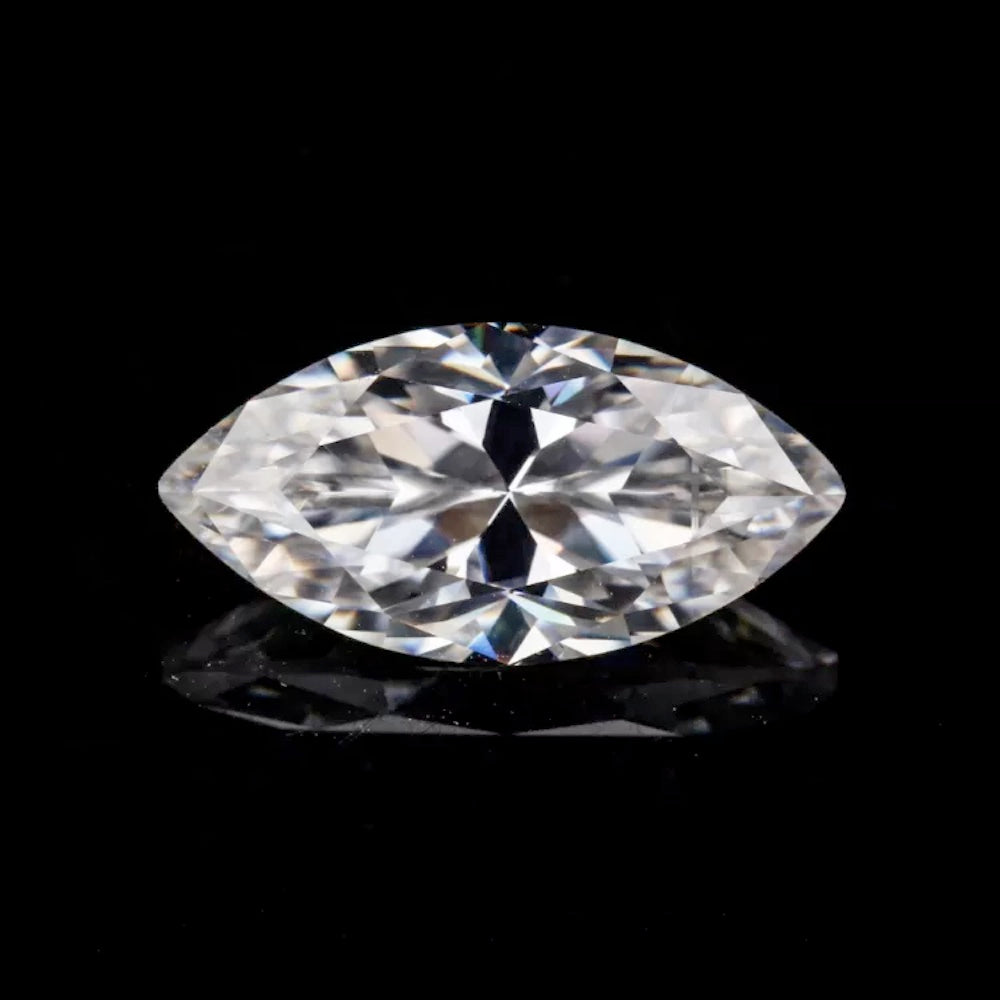 Marquise Cut Certified Moissanite Loose Stone VVS D HipHopBling