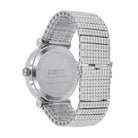 Mega Baguette 10 Row CZ Band Bling Watch White Gold HipHopBling