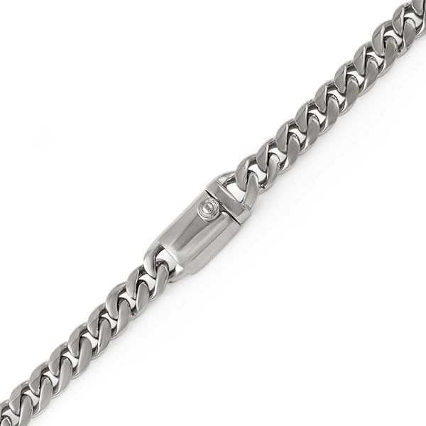 Miami Cuban 9MM Stainless Steel Bracelet Box Clasp HipHopBling