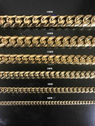 Miami Cuban Chain Yellow Gold HipHopBling