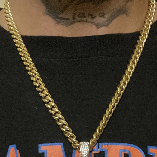 Miami Cuban Chain Yellow Gold HipHopBling