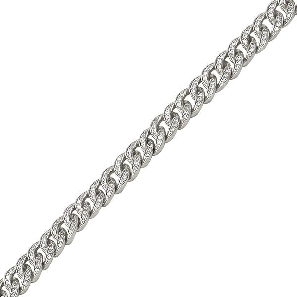 Miami Cuban Rhodium CZ Bling Bling Bracelet 6MM HipHopBling