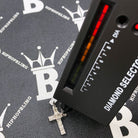 Mini Baguette Cross .50cttw Diamond Pendant 10K Gold 10K Yellow Gold HipHopBling