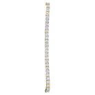 Miracle Tennis Bracelet 1.25cttw Diamond 10K Yellow Gold HipHopBling