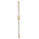 Miracle Tennis Bracelet 1.25cttw Diamond 10K Yellow Gold HipHopBling