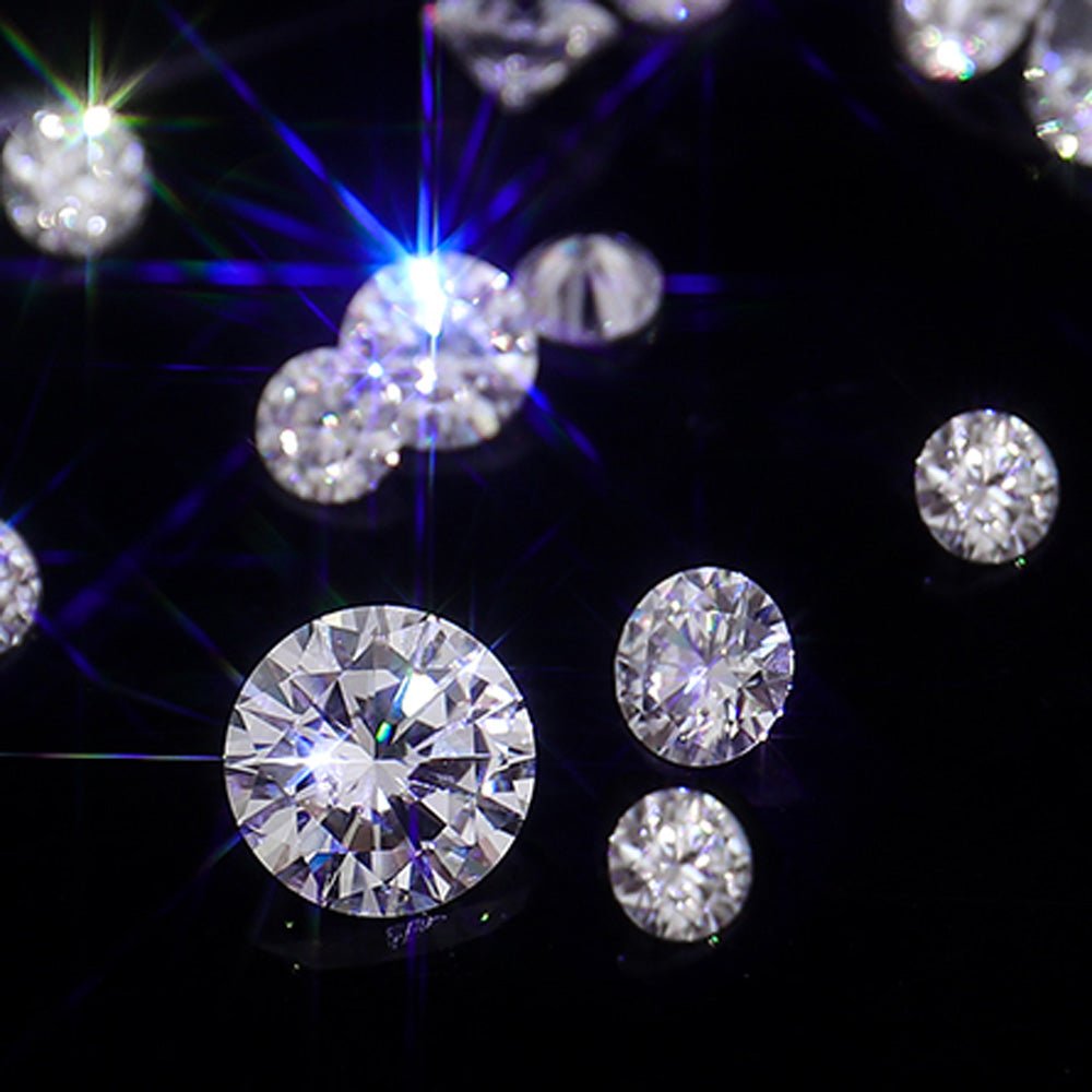 Moissanite Loose Stones Melee VVS D 1.00 Carat Total Weight All Sizes 0.80MM - 560 Pcs HipHopBling