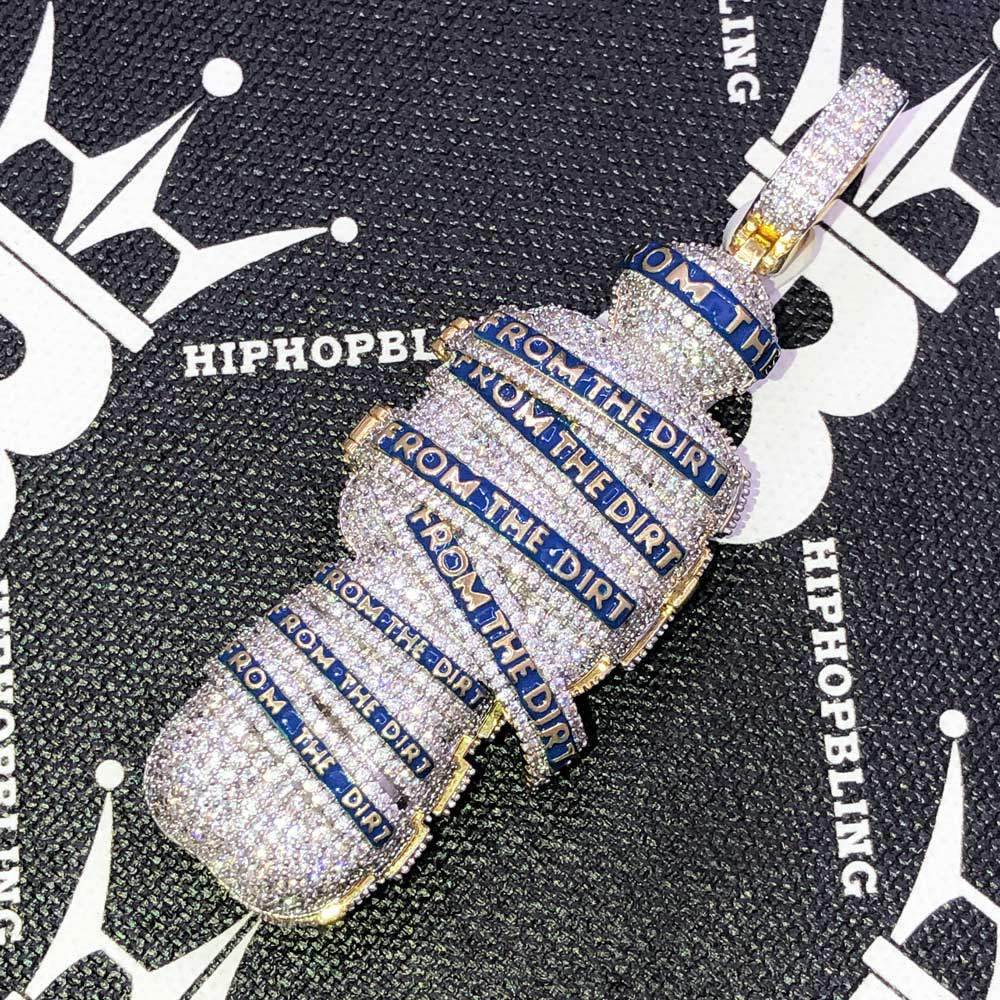 Mummy Tomb From The Dirt CZ Hip Hop Bling Bling Pendant HipHopBling