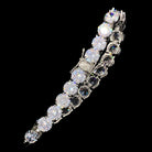 Never Fade VVS Iced Out Tennis Bracelet 8MM White Gold HipHopBling