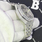 Octagon Full CZ Big Bezel Bling Bling Watch 2 Tone Rose/White Gold HipHopBling