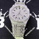 Octagon Full CZ Big Bezel Bling Bling Watch 2 Tone Rose/White Gold HipHopBling